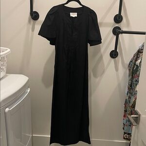 VGUC Tuckernuck Pomander Place Black Maxi Dress size XS